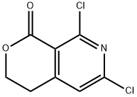 1H-Pyrano[3,4-c]pyridin-1-one, 6,8-dichloro-3,4-dihydro- Structure