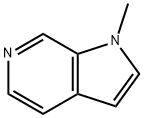 1-METHYLPYRROLO[2,3-C]PYRIDINE 结构式