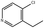4-氯-3-乙基吡啶,860411-22-9,结构式