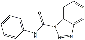 N-phenyl-1H-1,2,3-benzotriazole-1-carboxamide Structure