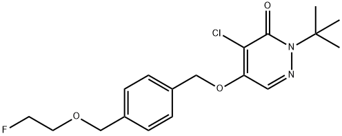 863888-33-9 2-tert-butyl-4-chloro-5-({4-[(2-fluoroethoxy)methyl]phenyl}methoxy)-2,3-dihydropyridazin-3-one