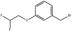 1-(溴甲基)-3-(2,2-二氟乙氧基)苯 结构式