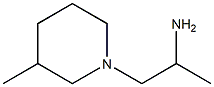 1-(3-methylpiperidin-1-yl)propan-2-amine Structure