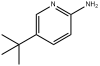 5-(TERT-BUTYL)PYRIDIN-2-AMINE 化学構造式