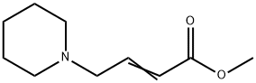 methyl 4-(piperidin-1-yl)but-2-enoate Struktur