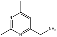 (2,6-dimethylpyrimidin-4-yl)methanamine Structure