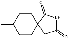 8-甲基-2-氮杂螺[4.5]癸烷-1,3-二酮,871876-20-9,结构式