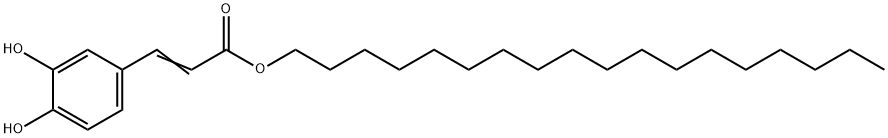 Caffeic acid octadecyl ester Struktur