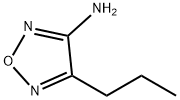 4-propyl-1,2,5-oxadiazol-3-amine 结构式