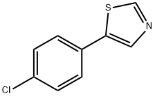 4-(Thiazol-5-yl)chlorobenzene Struktur