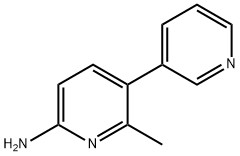 [3,3'-Bipyridin]-6-amine, 2-methyl- 化学構造式