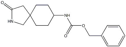 benzyl (3-oxo-2-azaspiro[4.5]decan-8-yl)carbamate Structure