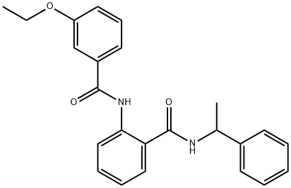 881754-82-1 2-[(3-ethoxybenzoyl)amino]-N-(1-phenylethyl)benzamide