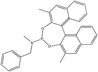 (11bR)-N-benzyl-N,2,6-trimethyldinaphtho[2,1-d:1',2'-f][1,3,2]dioxaphosphepin-4-amine Structure