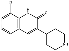 8-CHLORO-3-PIPERIDIN-4-YLQUINOLIN-2(1H)-ONE|