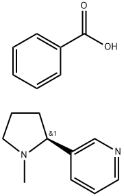 nicotine benzoate,88660-53-1,结构式