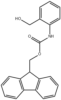 (9H-fluoren-9-yl)methyl N-[2-(hydroxymethyl)phenyl]carbamate Structure