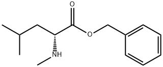 D-Leucine, N-methyl-, phenylmethyl ester 化学構造式