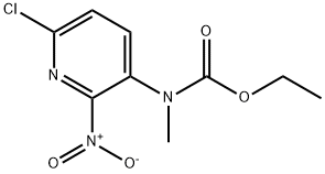 Ethyl (6-Chloro-2-nitro-3-pyridyl)(methyl)carbamate Structure