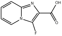 3-fluoroimidazo[1,2-a]pyridine-2-carboxylic acid Struktur
