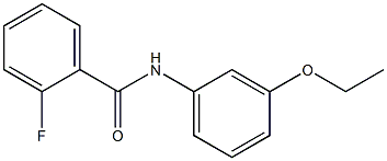 N-(3-ethoxyphenyl)-2-fluorobenzamide,899515-13-0,结构式