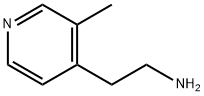 2-(3-甲基吡啶-4-基)乙烷-1-胺, 910399-93-8, 结构式