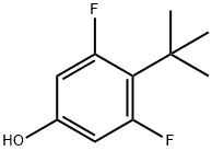 4-tert-butyl-3,5-difluorophenol Structure