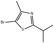 5-溴-4-甲基-2-异丙基噻唑, 910552-70-4, 结构式