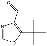 5-(叔丁基)噁唑-4-甲醛, 911203-09-3, 结构式