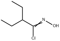 Butanimidoyl chloride, 2-ethyl-N-hydroxy- Struktur