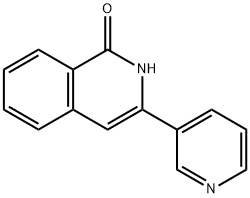 3-(pyridin-3-yl)isoquinolin-1-(2H)-one Structure