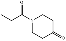 1-丙酰哌啶-4-酮 结构式