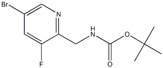 tert-butyl ((5-bromo-3-fluoropyridin-2-yl)methyl)carbamate|