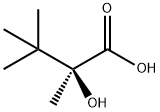 Butanoic acid, 2-hydroxy-2,3,3-trimethyl-, (2S)- Structure