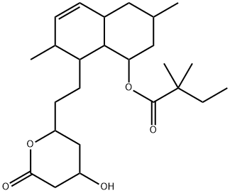 Dihydro-Simvastatin Struktur