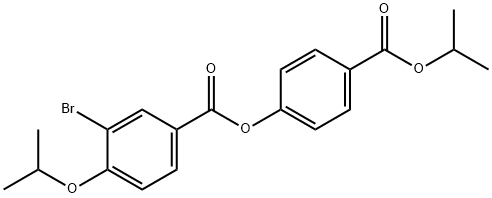 4-(isopropoxycarbonyl)phenyl 3-bromo-4-isopropoxybenzoate|