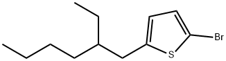2-bromo-5-(2-ethylhexyl)thiophene Struktur