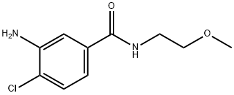 3-amino-4-chloro-N-(2-methoxyethyl)benzamide|3-氨基-4-氯-N-(2-甲氧基乙基)苯甲酰胺