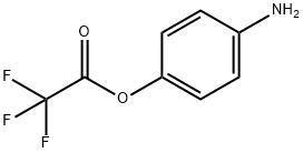 Acetic acid, 2,2,2-trifluoro-, 4-aminophenyl ester Struktur