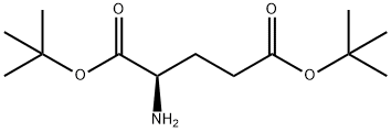 D-Glutamic acid, 1,5-bis(1,1-dimethylethyl) ester Struktur