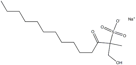 sodium lauroyl methyl isethionate 化学構造式
