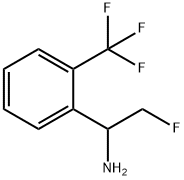 2-FLUORO-1-[2-(TRIFLUOROMETHYL)PHENYL]ETHANAMINE Structure