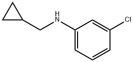 3-Chloro-N-(cyclopropylmethyl)aniline Structure