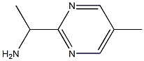 1-(5-甲基嘧啶-2-基)乙胺 结构式