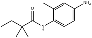 N-(4-amino-2-methylphenyl)-2,2-dimethylbutanamide 结构式