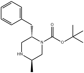 tert-butyl (2S,5R)-2-benzyl-5-methylpiperazine-1-carboxylate|