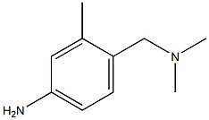 4-[(dimethylamino)methyl]-3-methylaniline 化学構造式