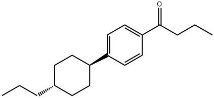 1-[4-(trans-4-propylcyclohexyl)phenyl]butan-1-one Structure