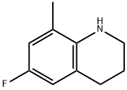 6-氟-8-甲基-1,2,3,4-四氢喹啉,953908-72-0,结构式