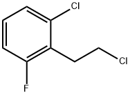 1-chloro-2-(2-chloroethyl)-3-fluorobenzene Struktur